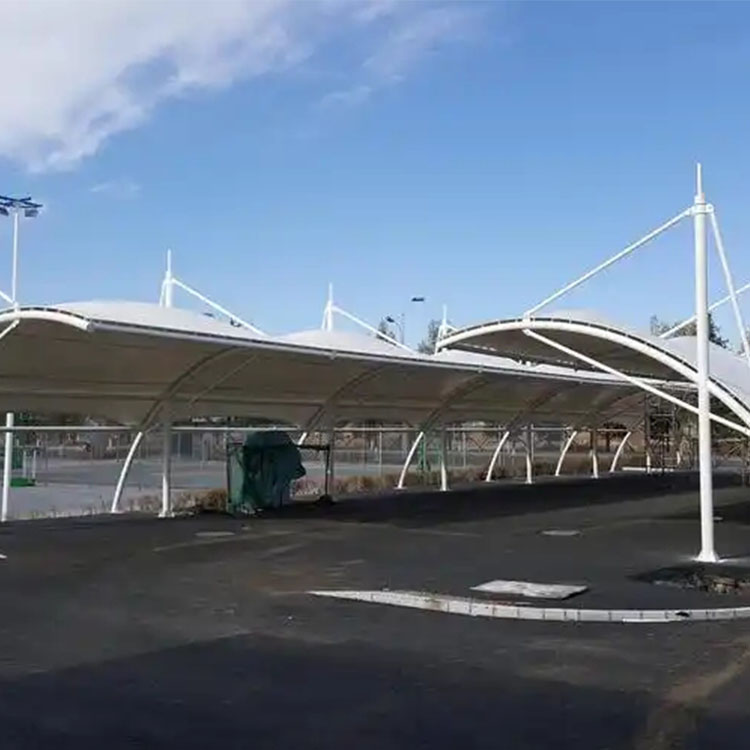 岷县膜结构电动车棚