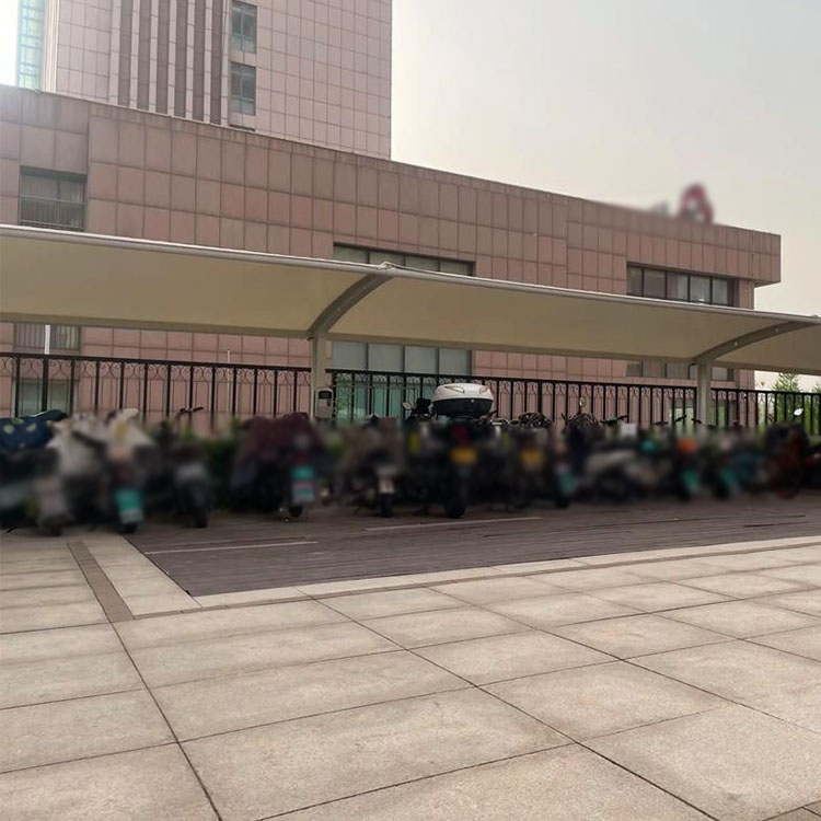 岷县膜结构电动车棚