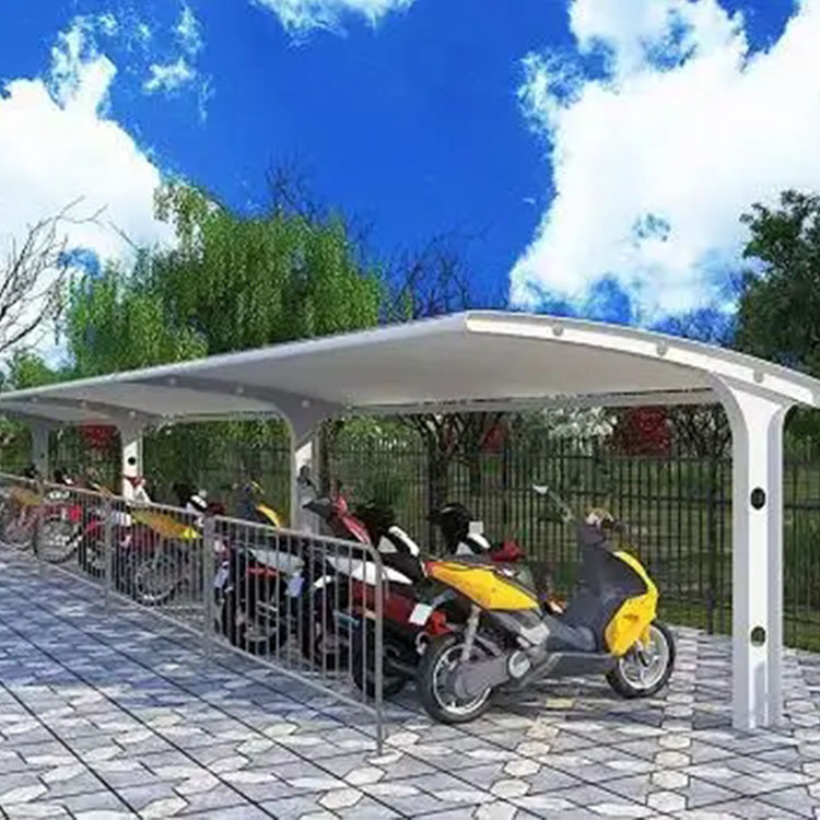 岷县膜结构电动车棚